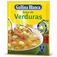 Los mejores  - Gallina Blanca - Sopa De Verduras - 51 g - [Pack de 24]